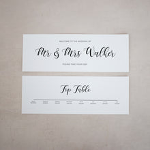 Banquet Table Plan Cards, #14
