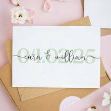 Personalised Congratulations on Your Wedding or Engagement Card