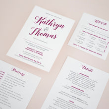Grey & Berry, Pocketfold Invitations, PF-015