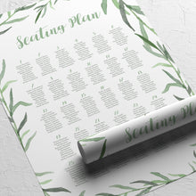 Botanical Vines, Seating Plans, #34