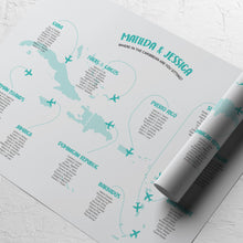 Caribbean Islands, Seating Plans, #50