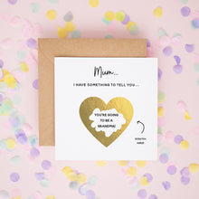 Scratch Off Pregnancy Reveal Card