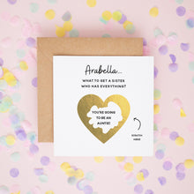 Scratch Off Pregnancy Reveal Card