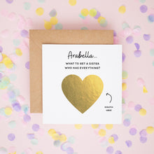 Scratch Off Pregnancy Reveal Card