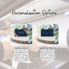 Navy & Silver Confetti // Wedding Place Cards // #15