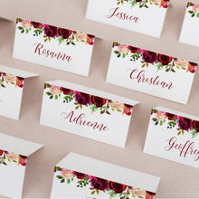 Autumnal Boho // Wedding Place Cards // #02