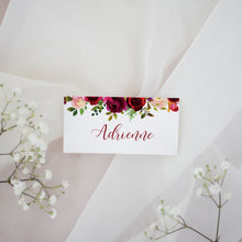 Autumnal Boho // Wedding Place Cards // #02