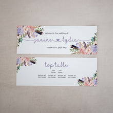 Individual Seating Plan Cards #005