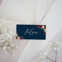 Navy & Autumnal Boho // Wedding Place Cards // #18