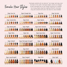 a poster with a bunch of different types of nail polish