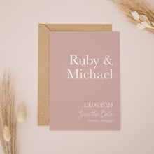 Blush Pink, Save the Dates #047