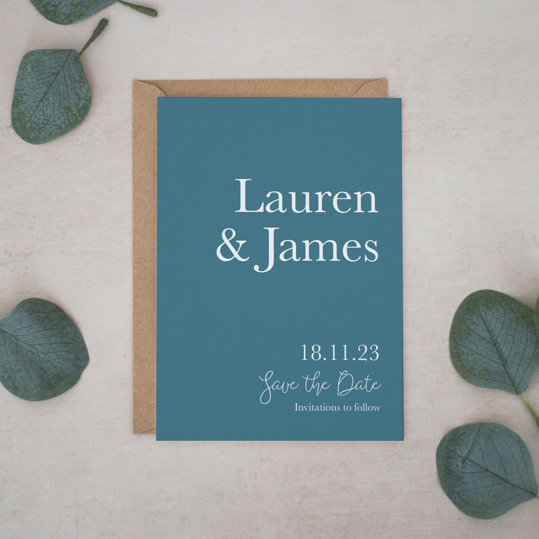 Navy Blue, Save the Dates #047