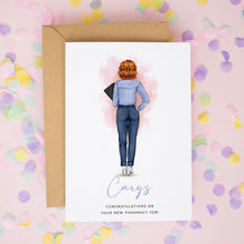 Personalised Pharmacist Card – Pharmacy Graduation Congratulations & Qualification Gift