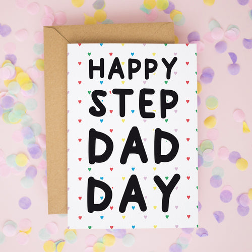 Happy Step Dad Day Card