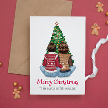 Personalised Sister Christmas Card #1101