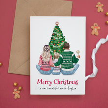 Personalised Niece Christmas Card #1120