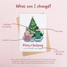 Personalised Niece Christmas Card #1120
