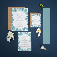 Blue Eucalyptus, Wedding Invitation Suites and Bundles, #2345