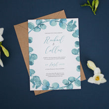 Blue Eucalyptus, Wedding Invitation Suites and Bundles, #2345