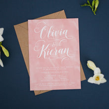 Blush Pink Watercolour, Wedding Invitation Suites and Bundles, #2369