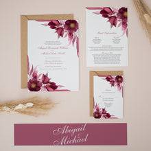 Berry Floral, Wedding Invitation Suites and Bundles, #2375