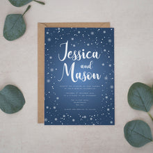 Starry Winter Night, Wedding Invitation Suites and Bundles, #2410