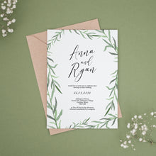 Rustic Botanical Vines, Wedding Invitation Suites and Bundles, #2414