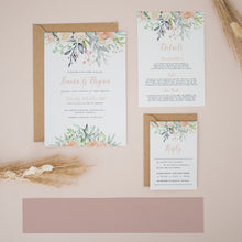 Blush & Ivory Spring Florals, Wedding Invitation Suites and Bundles, #2430