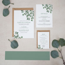 Rustic Eucalyptus, Wedding Invitation Suites and Bundles, #2434