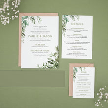 Rustic Greenery, Wedding Invitation Suites and Bundles, #2435