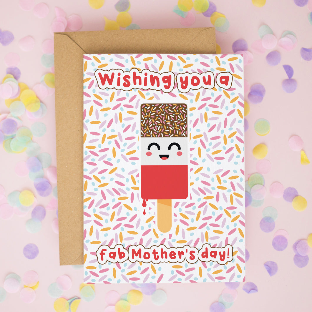 Fab Lolly Mothers Day Card