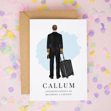 Personalised Pilot Card – Flight School Graduation Congratulations & New Pilot Gift