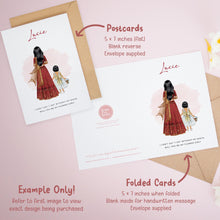 Personalised Flower Girl Card – Indian Wedding Invitation With Bridesmaid Proposal