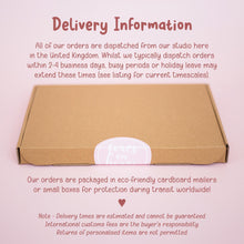 Personalised Christening Card – Custom Name Baby Boy Or Girl Baptism Keepsake