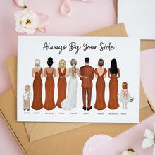 Bridal Party Wedding Card