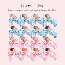 Personalised New Baby Card – Custom Baby Greeting | Newborn Congratulations Keepsake