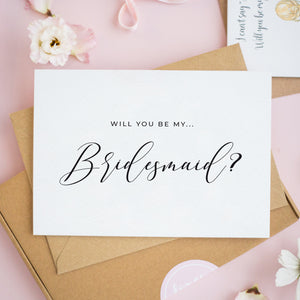 Will You Be My Bridesmaid Card #715