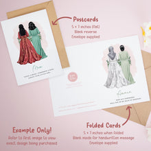 Personalised Muslim Bridesmaid Card – Islamic Wedding Cards & Bridesmaid Proposal