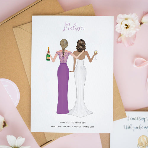 Bridesmaid Proposal Card #742