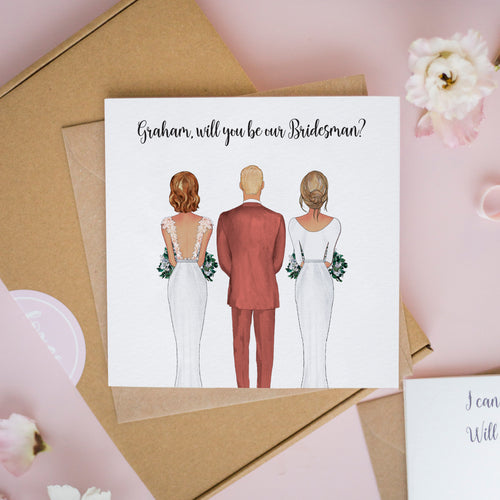 Will You Be Our Man of Honour Card #743