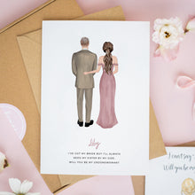 Groomswoman Wedding Card #756