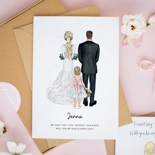 Will You Be Our Flower Girl Card #760