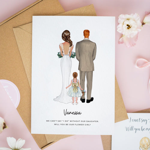 Will You Be Our Flower Girl Card #761