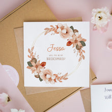 Floral Bridesmaid Proposal Card #777