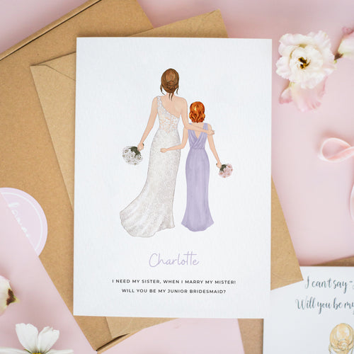 Will You Be My Junior Bridesmaid Card #790