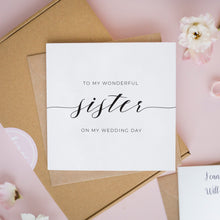 To My Sister On My Wedding Day #795