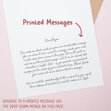 Printed Messages