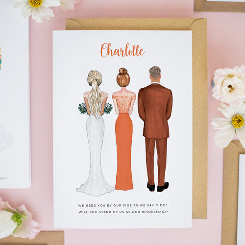 Will You Be Our Bridesmaid Card #807