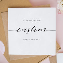 Custom Wording Wedding Card #829