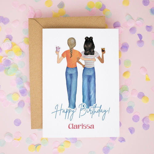 Personalised Teen Birthday Card #846